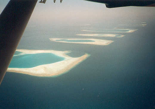 Farus on the edge of the atoll. (15k)