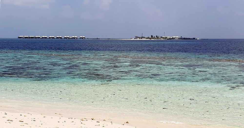 Innafushi island is still unfinished after several years.